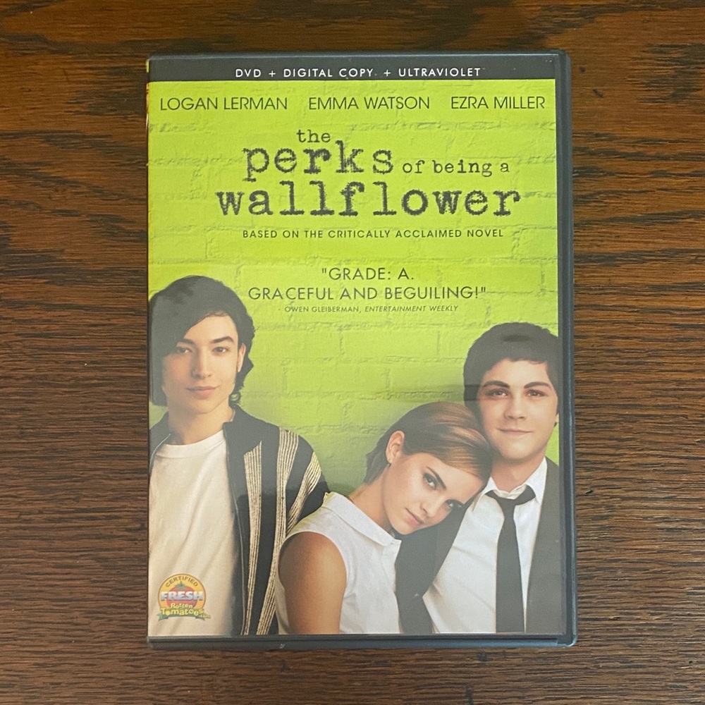 The Perks of Being a Wallflower DVD.